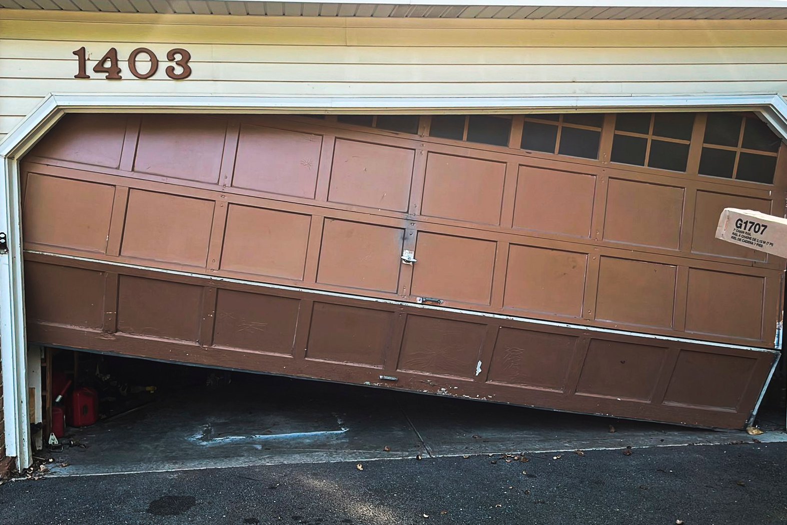 Garage door balance test Chicago
