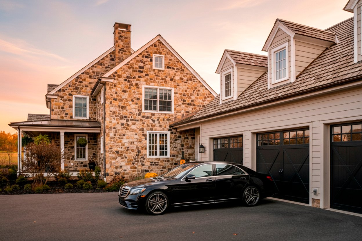 Wood overlay garage doors Chicago